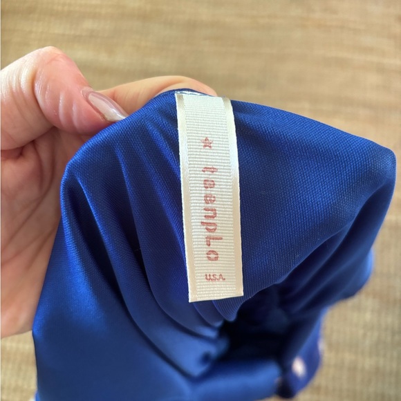 Blue Cocktail Dress - Picture 3 of 3